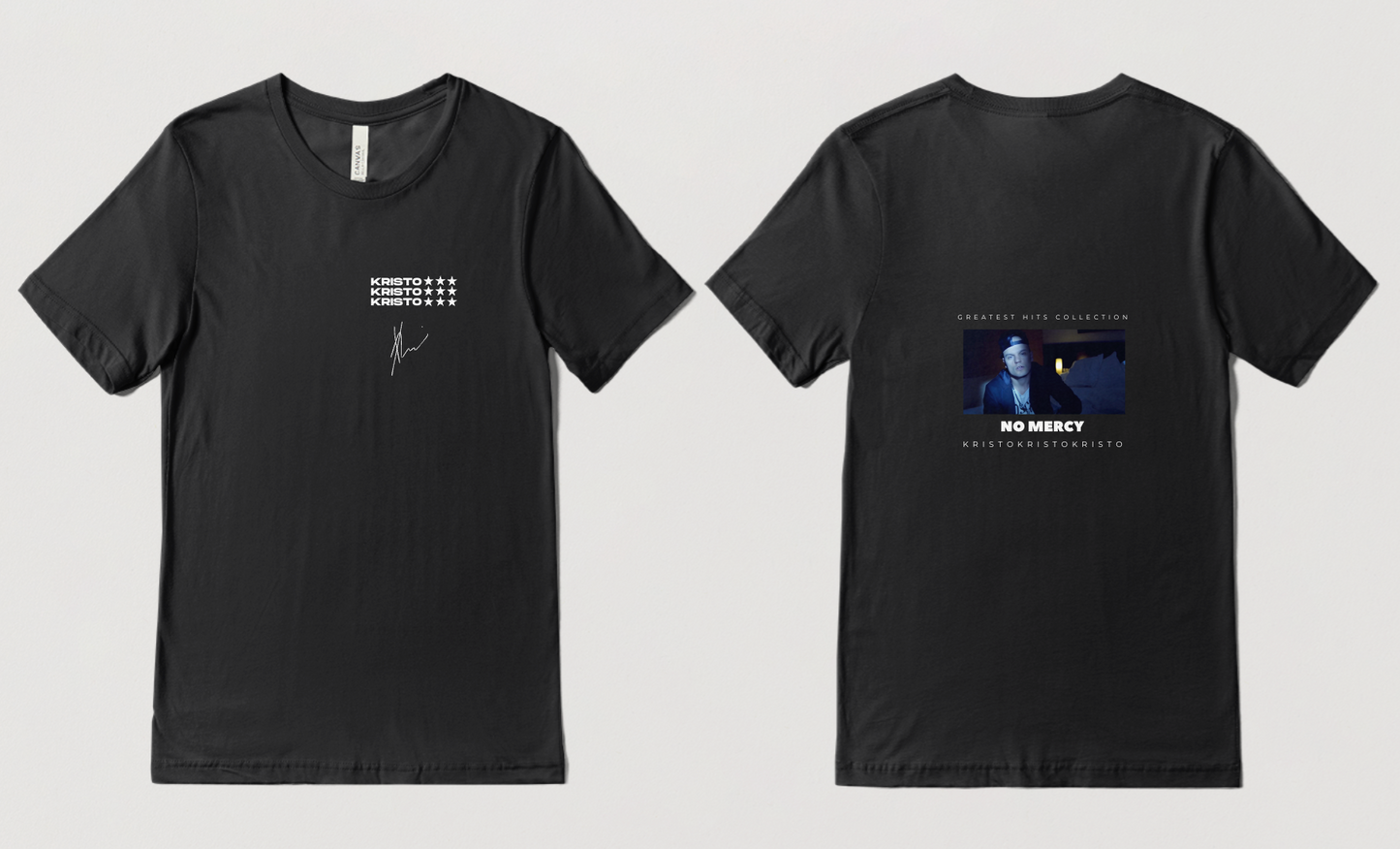 "No Mercy" Signature Tee by KRISTO