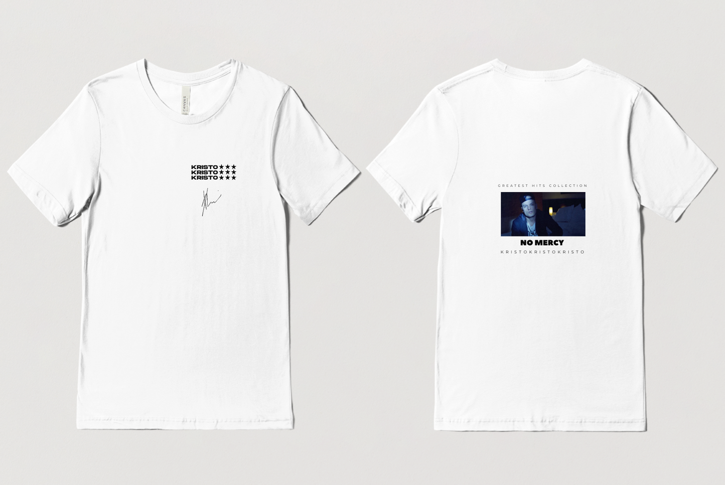 "No Mercy" Signature Tee by KRISTO